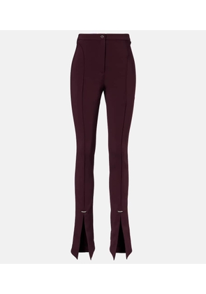 Mugler High-rise flared pants