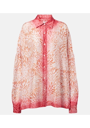 Dries Van Noten Printed silk shirt