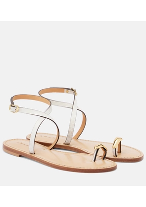 Amanu Kigali embellished leather sandals