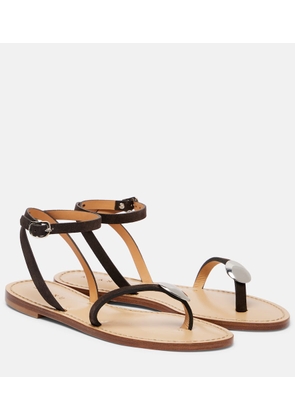Amanu Senegal leather sandals