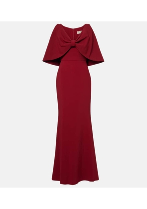 Elie Saab Caped cady gown