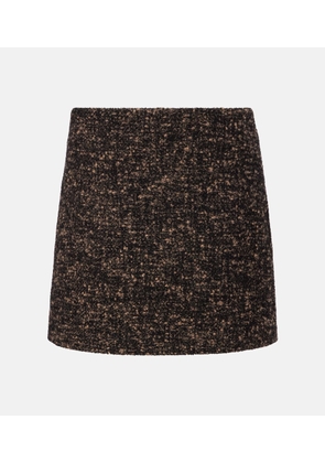 Blaze Milano Coci wool-blend tweed miniskirt