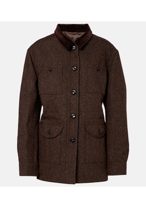 Blaze Milano Lokai wool and silk-blend jacket