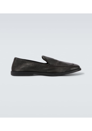 George Cleverley Cornwall leather loafers