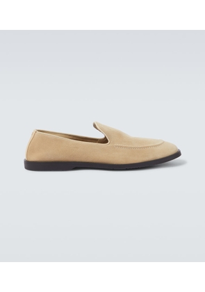 George Cleverley Cornwall suede loafers