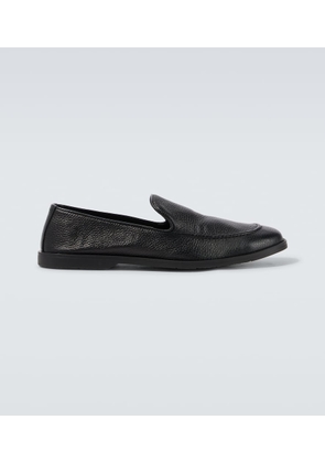 George Cleverley Cornwall leather loafers