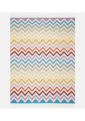 Missoni Watamu Zig Zag wool-blend throw