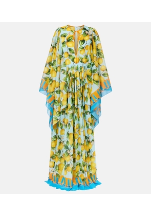 Dolce&Gabbana Taormina printed cotton kaftan