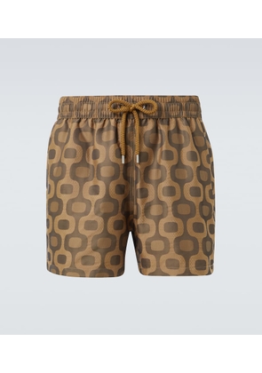 Frescobol Carioca Rio printed swim trunks