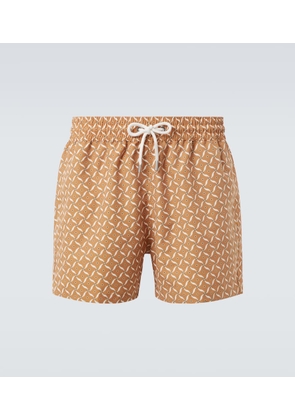 Frescobol Carioca Rio printed swim trunks
