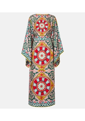 Dolce&Gabbana Printed silk gown