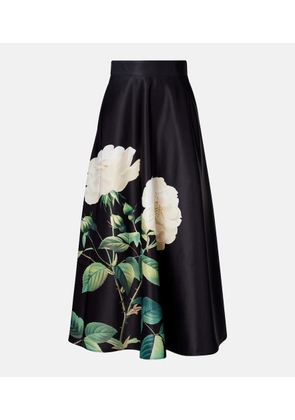 Leo Lin Rosalyn floral maxi skirt