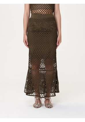 Skirt PINKO Woman color Green