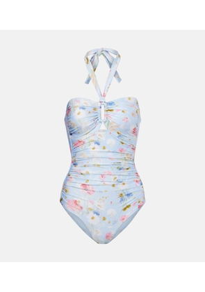Zimmermann Lucky floral swimsuit