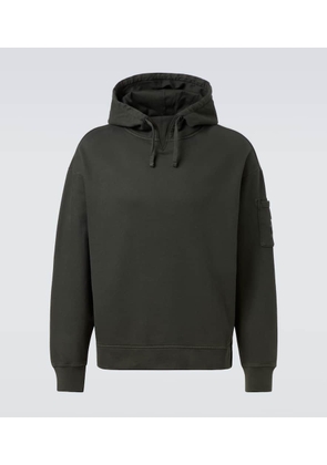 C.P. Company Lens cotton fleece hoodie