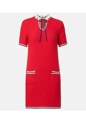 Valentino Cotton and wool minidress