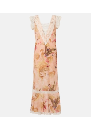 Zimmermann Ascension floral cotton midi dress