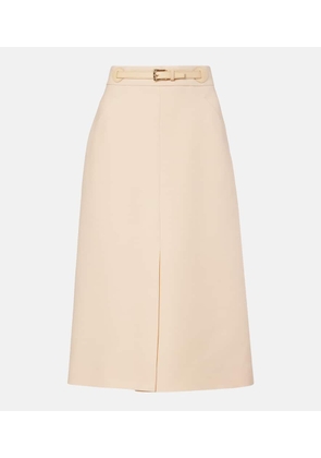 Valentino Crepe Couture midi skirt