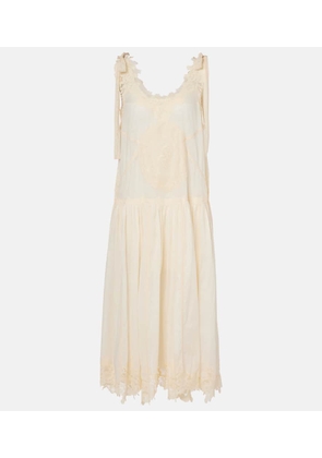 Zimmermann Cascadian cotton lace midi dress