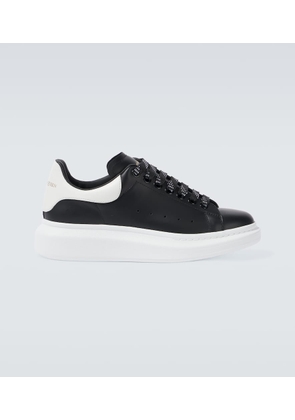 McQueen Oversized leather sneakers