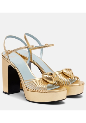 Valentino Garavani Royal 115 leather platform sandals