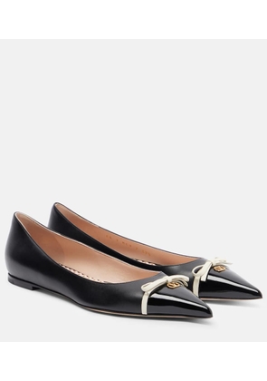 Valentino Garavani Bepointy leather ballet flats