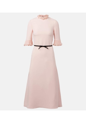 Valentino Cady Couture ruffled midi dress
