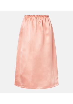 Prada Silk midi skirt