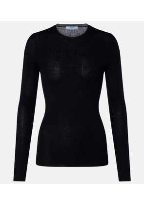 Prada Wool and silk-blend sweater