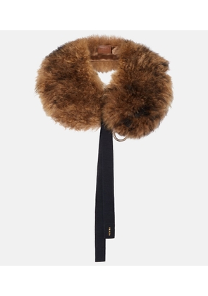 Prada Shearling collar