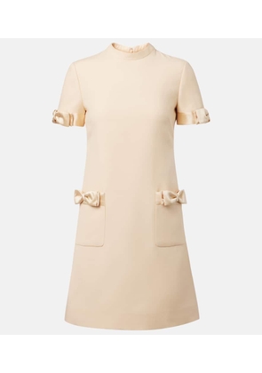 Valentino Crepe Couture minidress