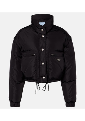 Prada Re-Nylon cropped down jacket