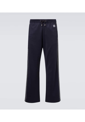 Loewe Anagram jersey track pants