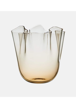 Venini Fazzoletto Murano glass vase by Fulvio Bianconi and Paolo Venini