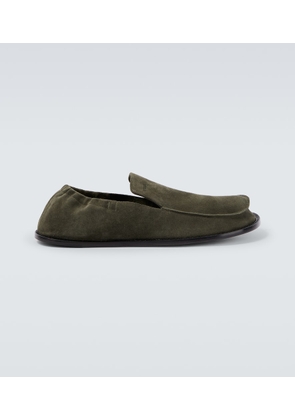 Loewe Flex suede loafers