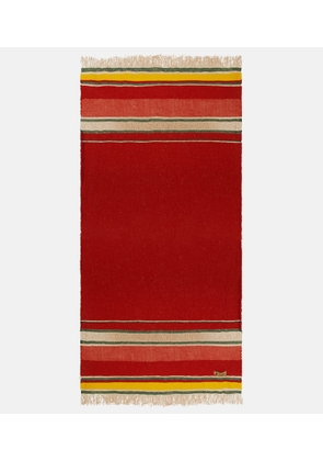 The House of Lyria Xoroi striped wool-blend throw