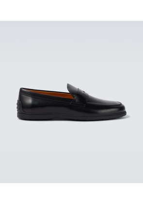 Tod's Leather penny loafers