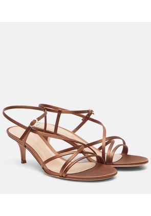 Gianvito Rossi Satin sandals