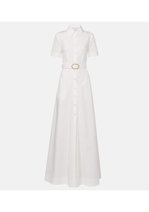 Roland Mouret Cotton poplin shirt dress