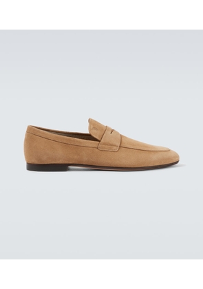 Tod's Suede penny loafers