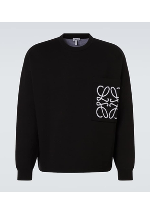 Loewe Anagram embroidered sweater