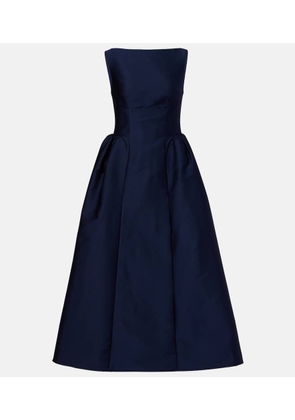 Roland Mouret Taffeta midi dress