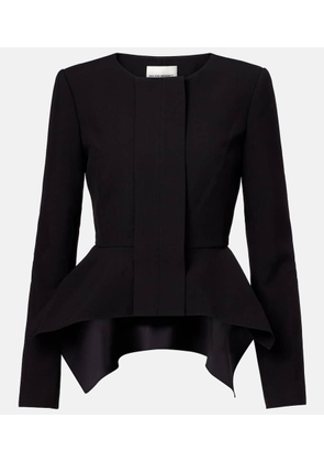 Roland Mouret Peplum crepe jacket