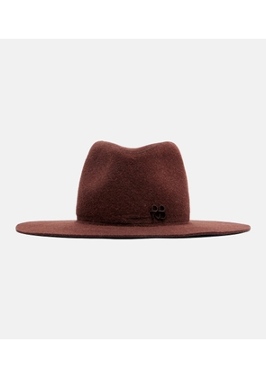 Ruslan Baginskiy Wool-blend felt fedora