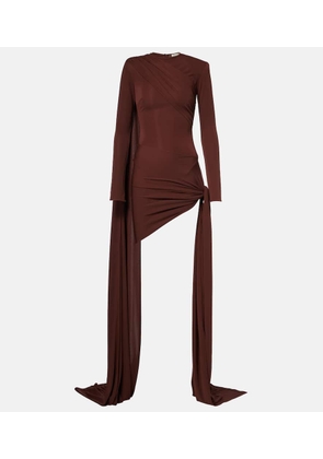 The New Arrivals Ilkyaz Ozel Venus draped minidress