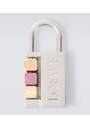 Loewe Padlock Anagram bag charm