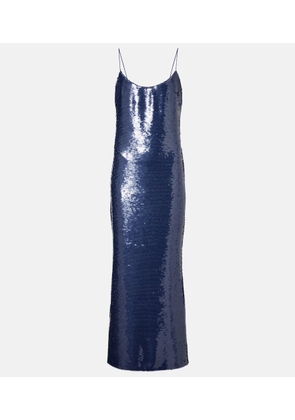 The New Arrivals Ilkyaz Ozel Sequined maxi dress