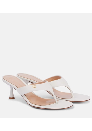 Gianvito Rossi Ascent 55 leather mules