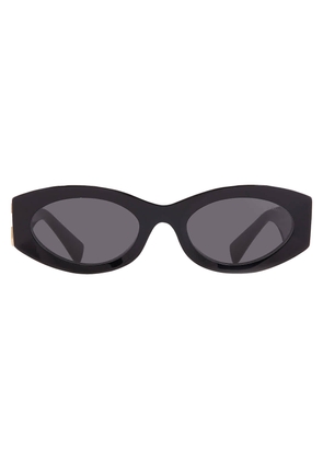 Miu Miu Black Oval Ladies Sunglasses MU 11WS 1AB5S0 54