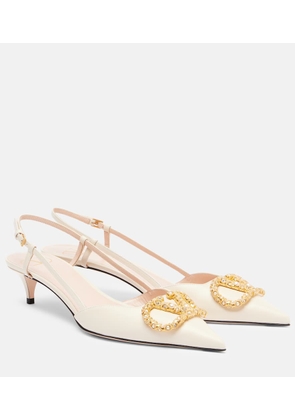Valentino Garavani VLogo Signature 40 slingback pumps